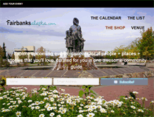 Tablet Screenshot of fairbanksalaska.com